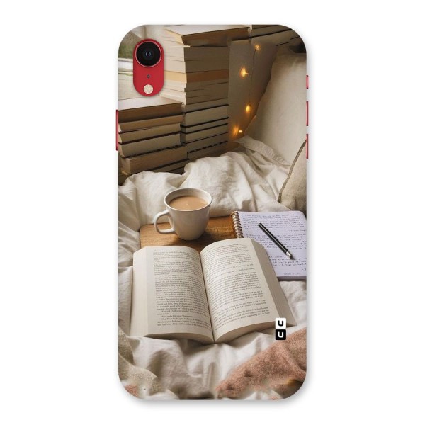 Coffee And Books Back Case for iPhone XR