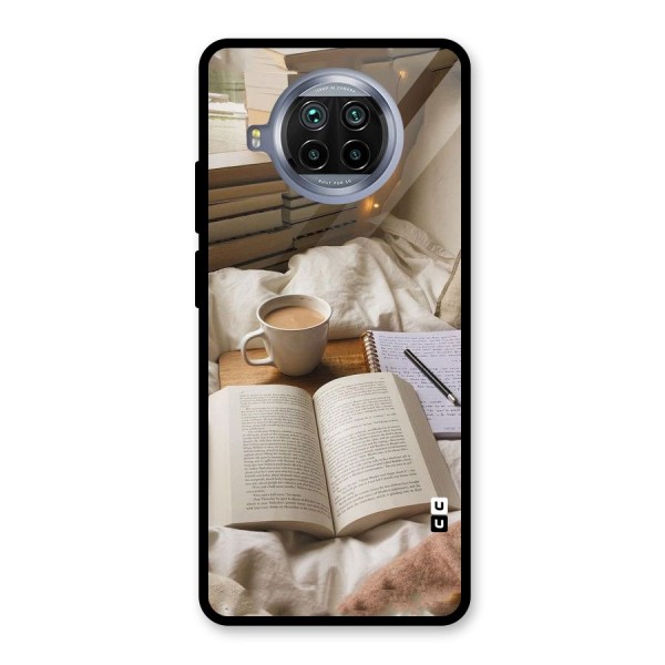 Coffee And Books Glass Back Case for Mi 10i