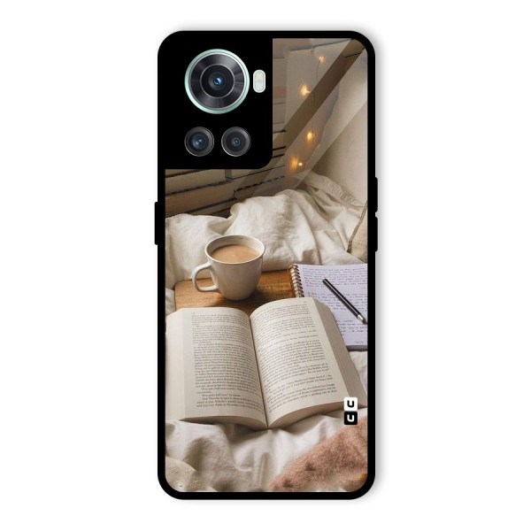 Coffee And Books Glass Back Case for OnePlus 10R