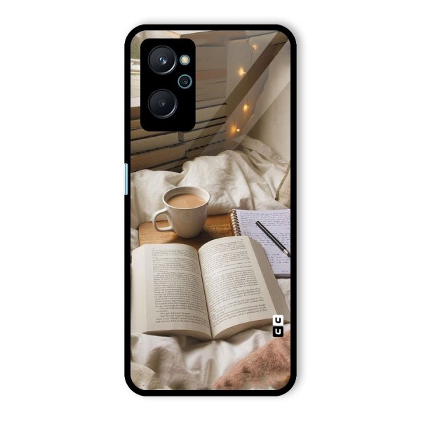 Coffee And Books Glass Back Case for Realme 9i