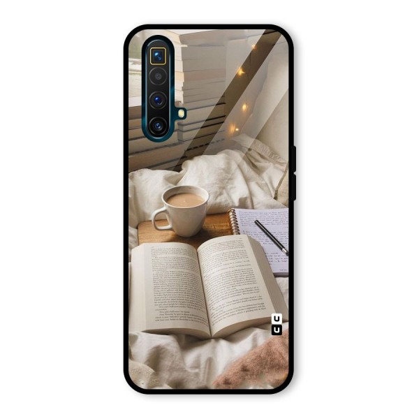 Coffee And Books Glass Back Case for Realme X3