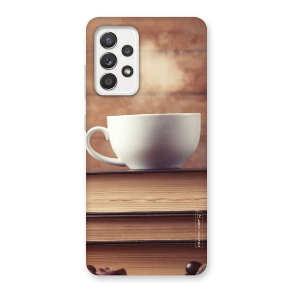 Coffee And Bookworm Back Case for Galaxy A52