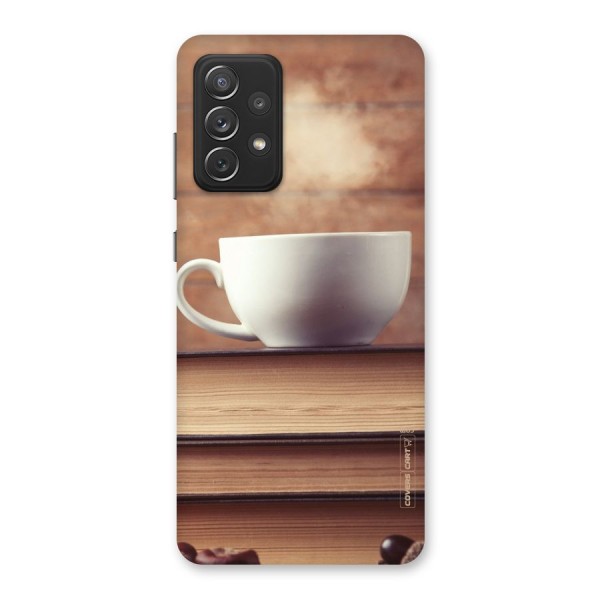 Coffee And Bookworm Back Case for Galaxy A72