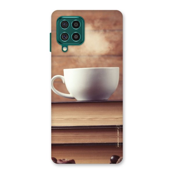 Coffee And Bookworm Back Case for Galaxy F62