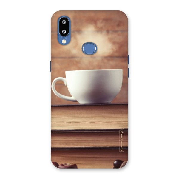 Coffee And Bookworm Back Case for Galaxy M01s