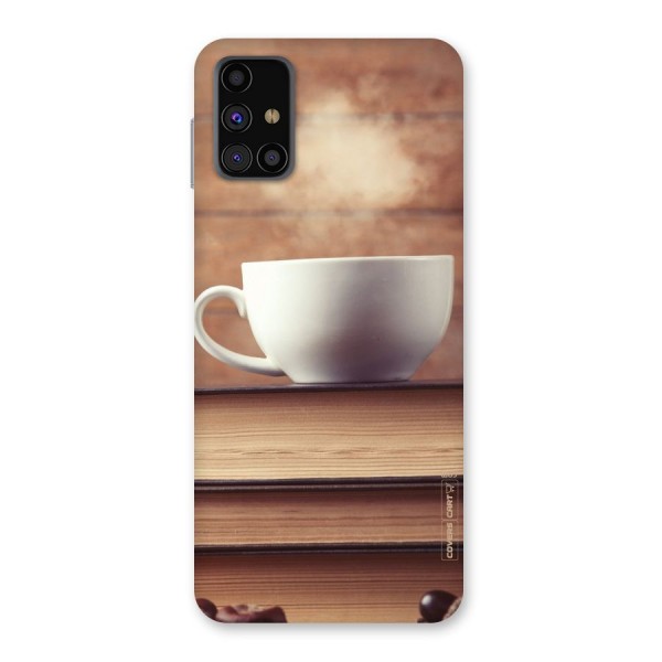 Coffee And Bookworm Back Case for Galaxy M31s