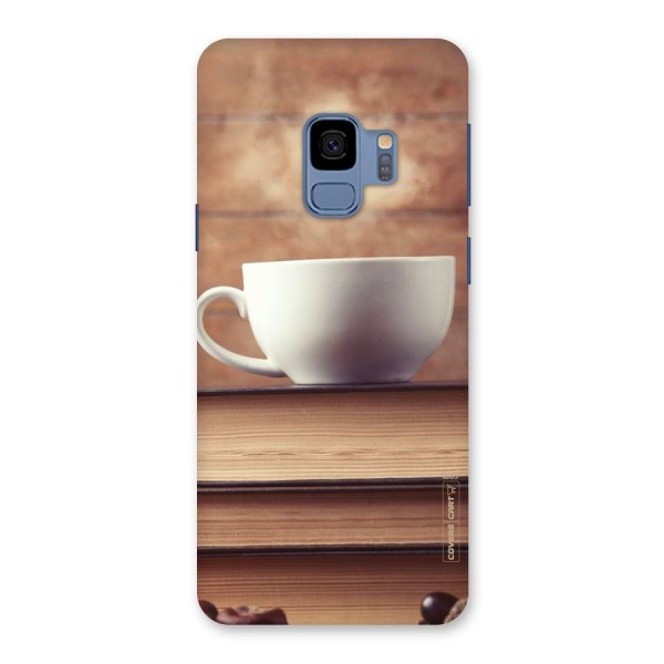 Coffee And Bookworm Back Case for Galaxy S9