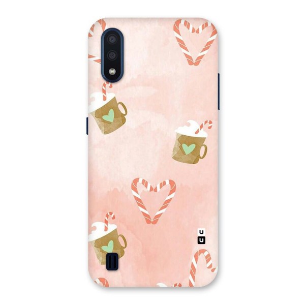 Coffee And Candies Back Case for Galaxy M01