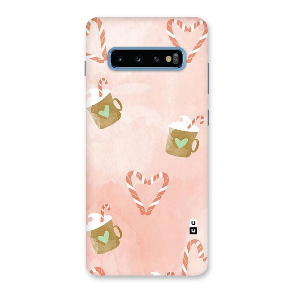 Coffee And Candies Back Case for Galaxy S10 Plus