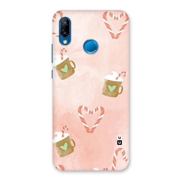 Coffee And Candies Back Case for Huawei P20 Lite