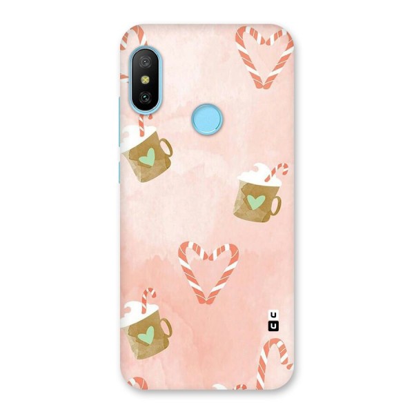 Coffee And Candies Back Case for Redmi 6 Pro