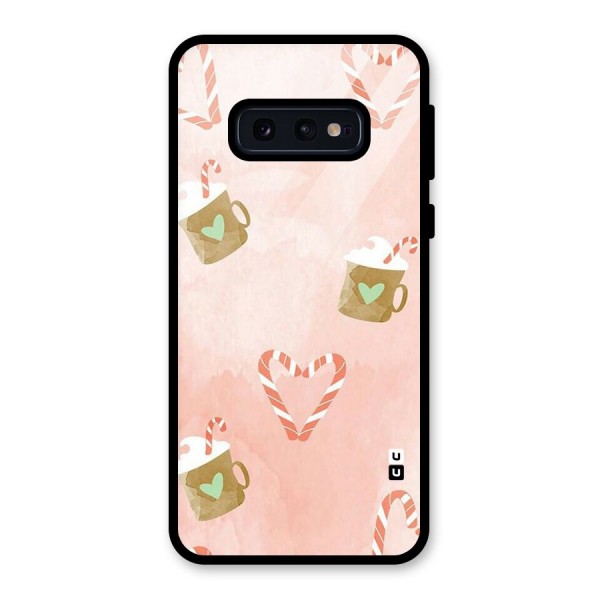 Coffee And Candies Glass Back Case for Galaxy S10e