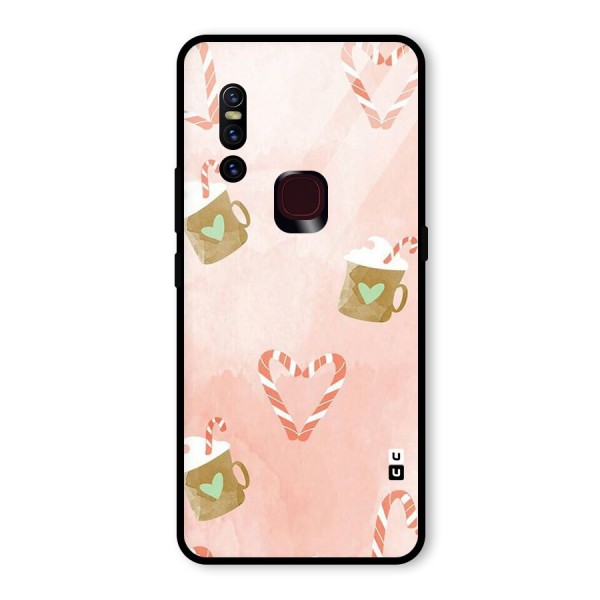 Coffee And Candies Glass Back Case for Vivo V15