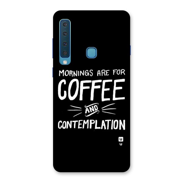 Coffee And Contemplation Back Case for Galaxy A9 (2018)