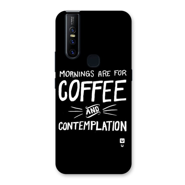 Coffee And Contemplation Back Case for Vivo V15