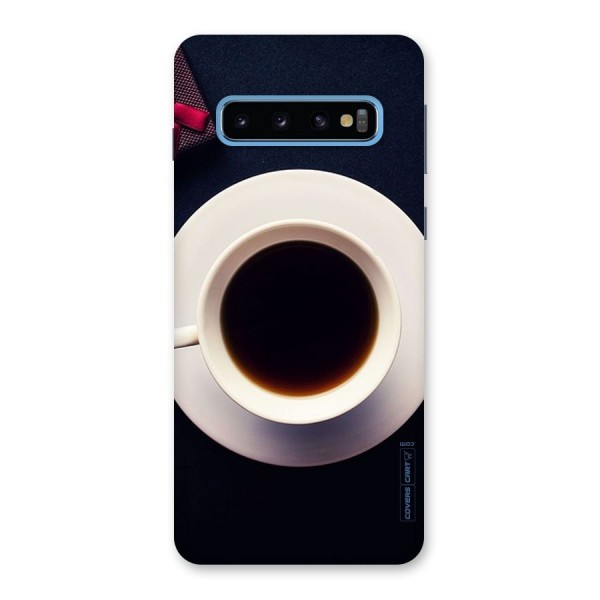 Coffee And Cookies Back Case for Galaxy S10