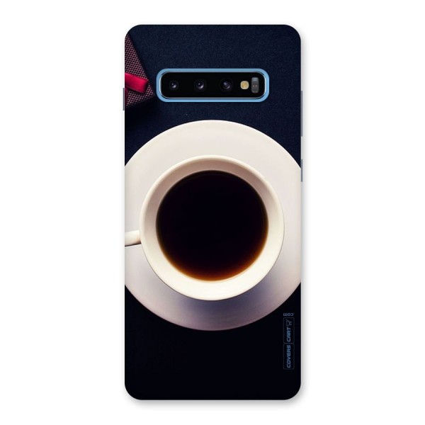 Coffee And Cookies Back Case for Galaxy S10 Plus