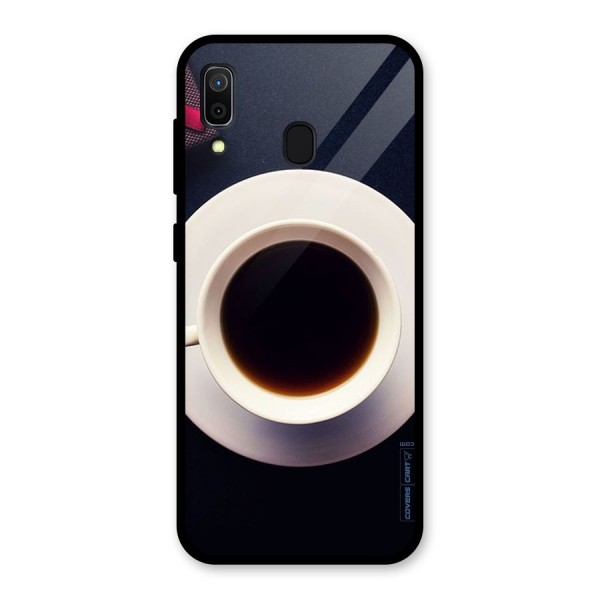 Coffee And Cookies Glass Back Case for Galaxy A30