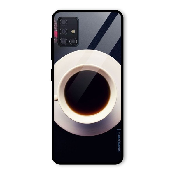 Coffee And Cookies Glass Back Case for Galaxy A51