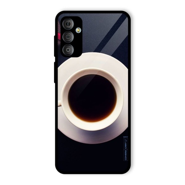 Coffee And Cookies Glass Back Case for Galaxy F23