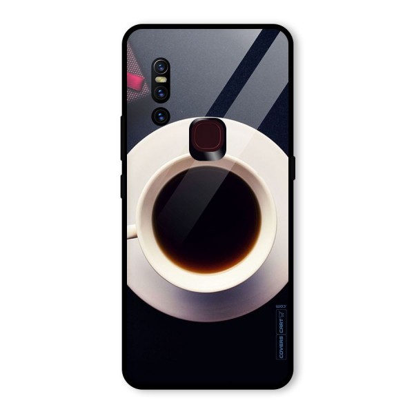 Coffee And Cookies Glass Back Case for Vivo V15