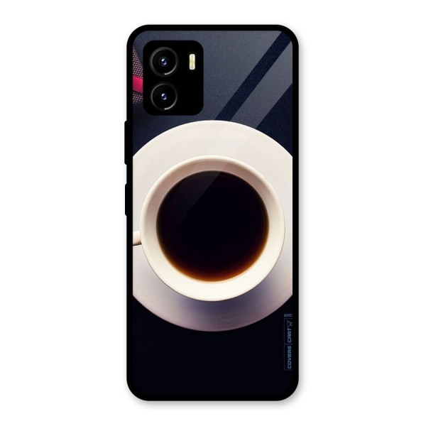 Coffee And Cookies Glass Back Case for Vivo Y15s