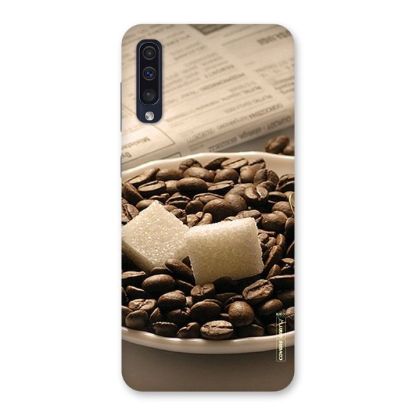 Coffee And Sugar Cubes Back Case for Galaxy A50