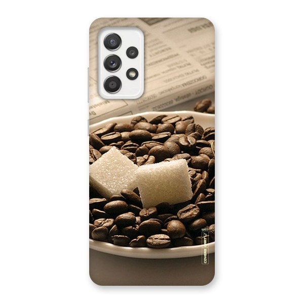 Coffee And Sugar Cubes Back Case for Galaxy A52