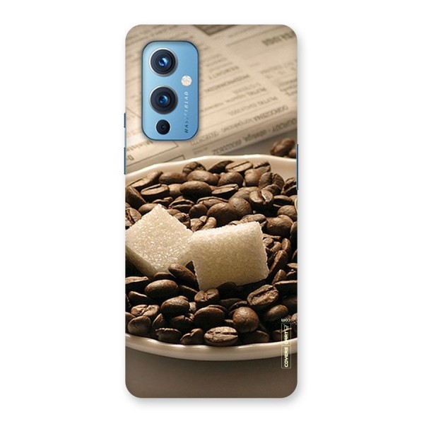 Coffee And Sugar Cubes Back Case for OnePlus 9