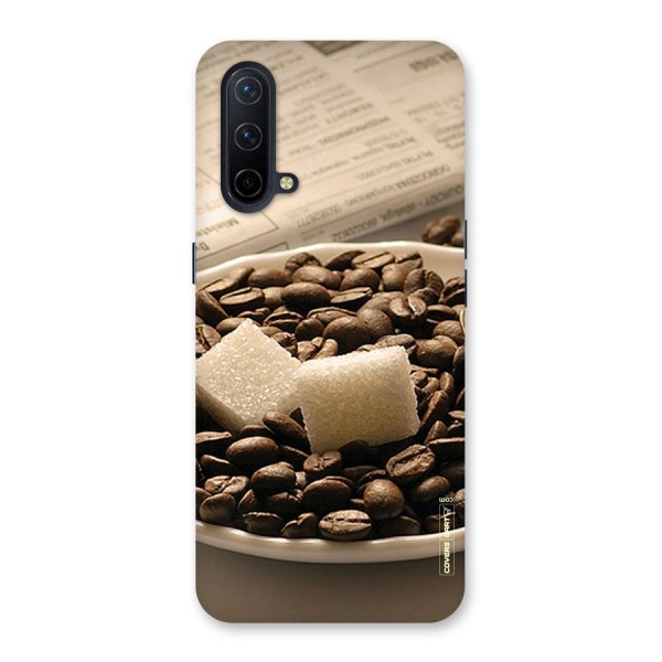 Coffee And Sugar Cubes Back Case for OnePlus Nord CE 5G