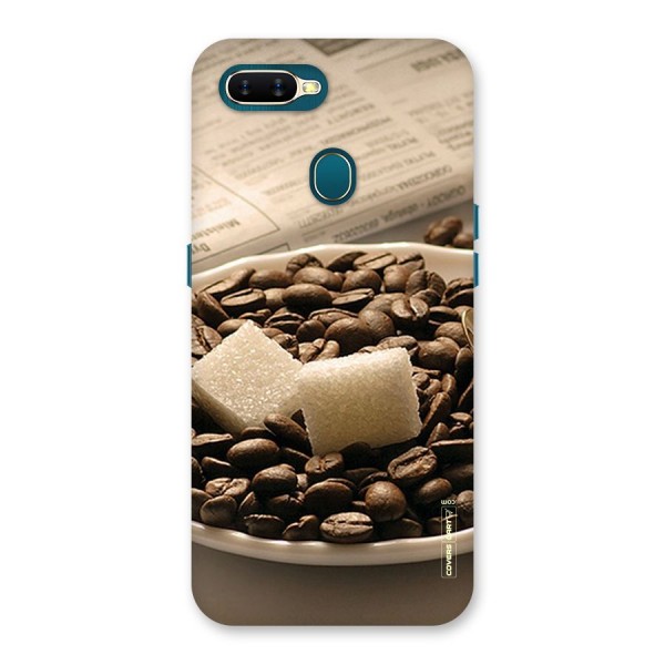 Coffee And Sugar Cubes Back Case for Oppo A11k