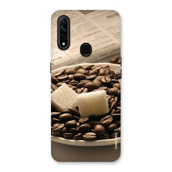 Coffee And Sugar Cubes Back Case for Oppo A31