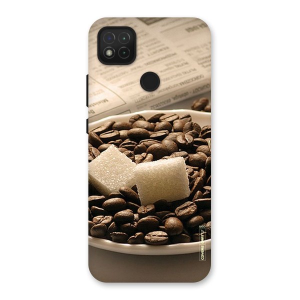 Coffee And Sugar Cubes Back Case for Redmi 9