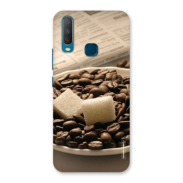 Coffee And Sugar Cubes Back Case for Vivo Y17