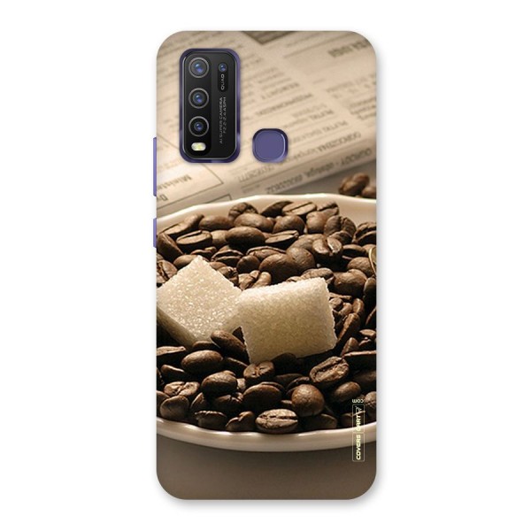 Coffee And Sugar Cubes Back Case for Vivo Y30