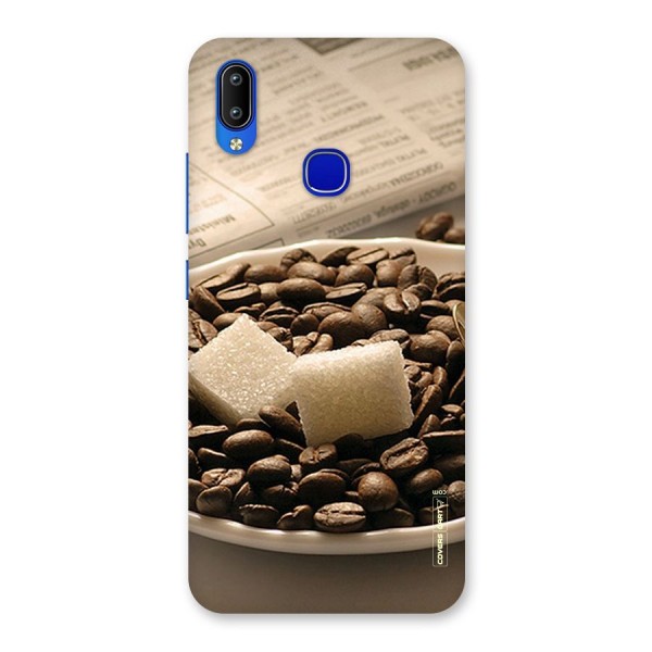 Coffee And Sugar Cubes Back Case for Vivo Y91