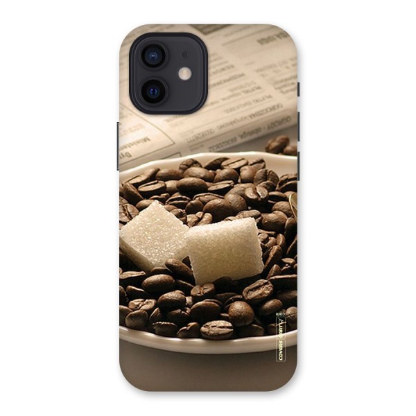 Coffee And Sugar Cubes Back Case for iPhone 12