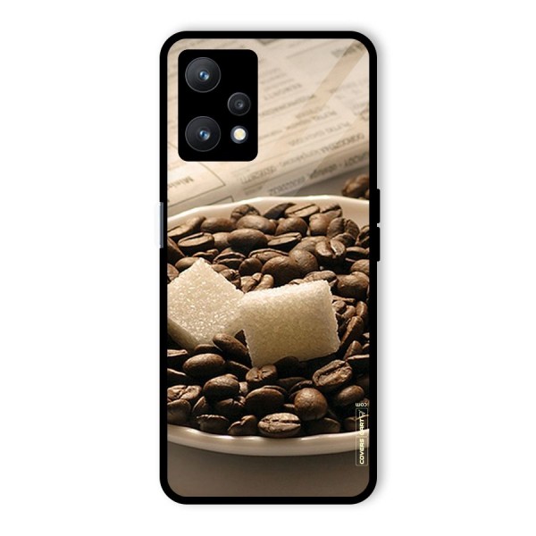 Coffee And Sugar Cubes Glass Back Case for Realme 9 Pro 5G