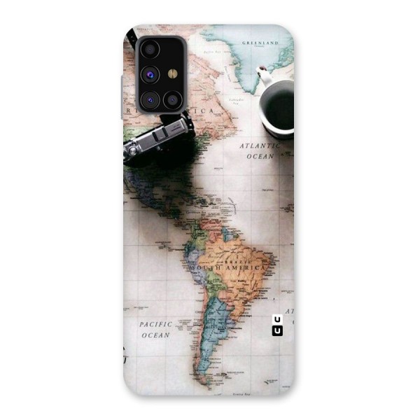 Coffee And Travel Back Case for Galaxy M31s