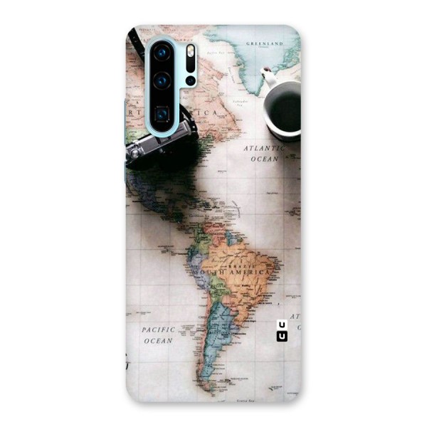 Coffee And Travel Back Case for Huawei P30 Pro