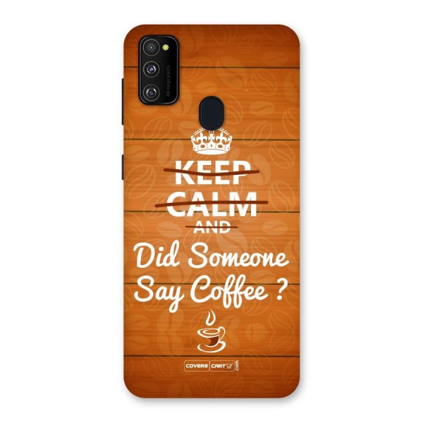 Coffee Ardour Back Case for Galaxy M21