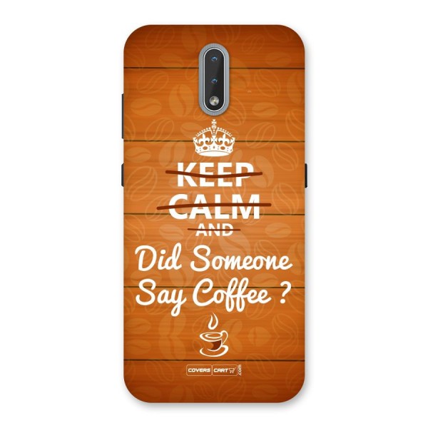 Coffee Ardour Back Case for Nokia 2.3