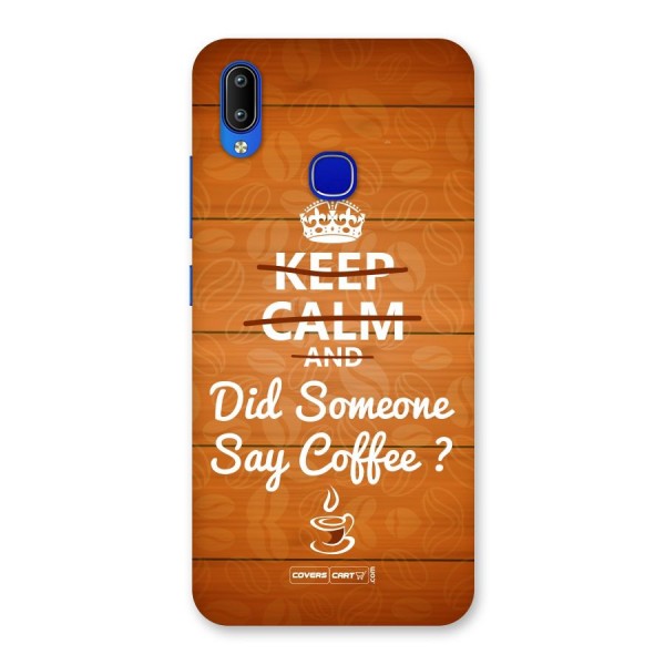 Coffee Ardour Back Case for Vivo Y91