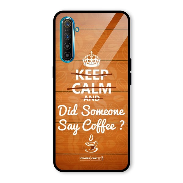 Coffee Ardour Glass Back Case for Realme XT