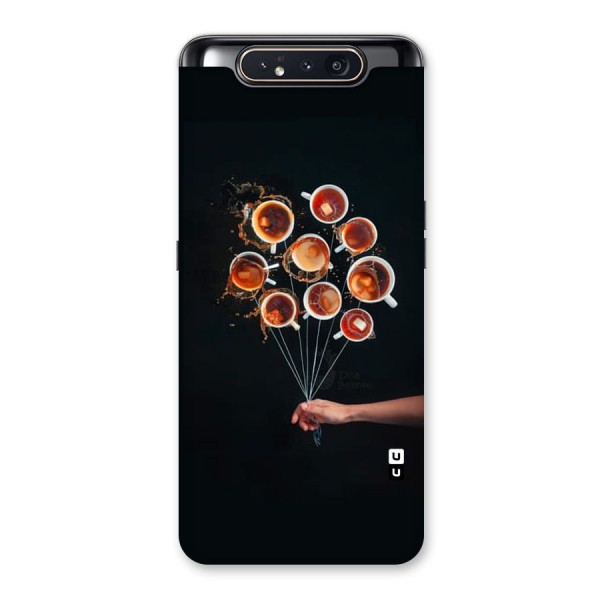 Coffee Balloon Back Case for Galaxy A80