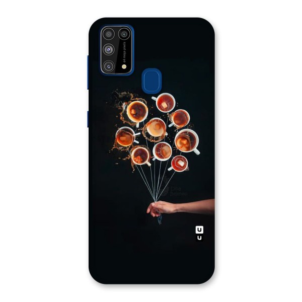 Coffee Balloon Back Case for Galaxy F41