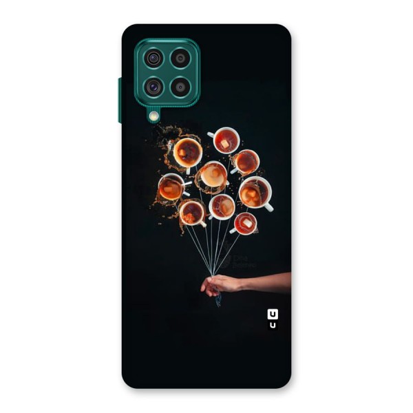 Coffee Balloon Back Case for Galaxy F62