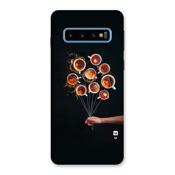 Coffee Balloon Back Case for Galaxy S10