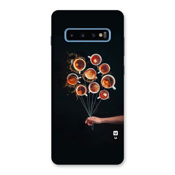 Coffee Balloon Back Case for Galaxy S10 Plus