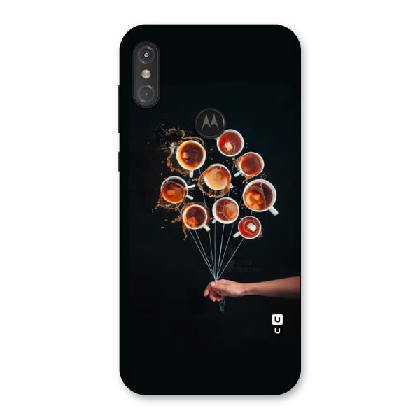 Coffee Balloon Back Case for Motorola One Power